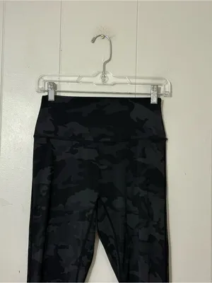 LSKD Ultra High Rise Camo Leggings Women’s Black Gray Gym Workout Yoga Pants thumbnail 4