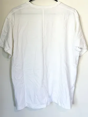 NWT *FLAWED* Madewell White Cotton Relaxed Oversized Tee - Size: Medium thumbnail 8