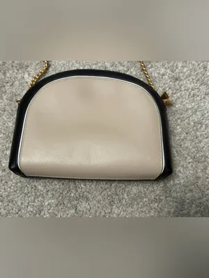 kate spade Cream and Black Half-Moon Crossbody NWOT thumbnail 5