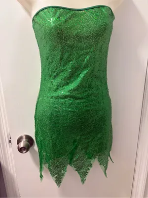 Tinkerbell festival cosplay dress and wings thumbnail 5