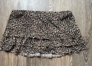 Edikted Cheetah Mini Skirt thumbnail 1