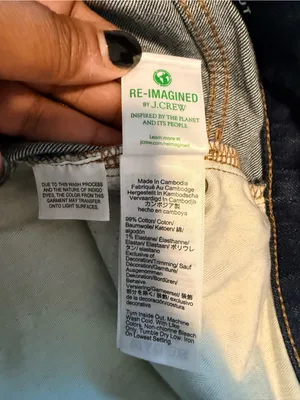 J. Crew Curvy Charley Kickout Cropped Jeans in Rinse Wash, size 33 thumbnail 6
