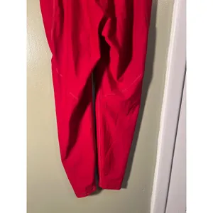 Old Navy Women's Elevate Legging Go Dry Side Pockets Red Active High Rise thumbnail 9