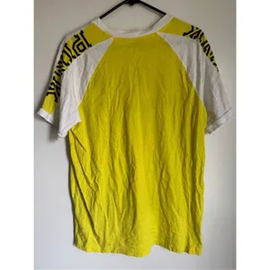 PINK Victoria's Secret 100% Cotton Womens Yellow Logo Campus Shirt sz L Everyday thumbnail 6