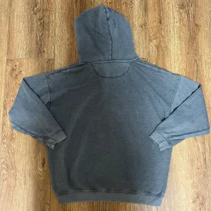 Aerie Charcoal Grey Pullover Hoodie‎ Womens S Oversized Faded Relaxed Sweatshirt thumbnail 9