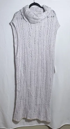 NEW Free People Sugar Cloud Lilac Pirouette Sleeveless Sweater Maxi Dress XS/S thumbnail 1