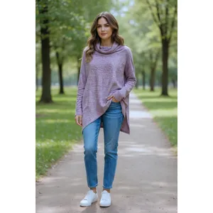 We the Free Bella Vista Tunic Top in Fig‎ Sorbet Size S Purple Oversized Slouchy thumbnail 2