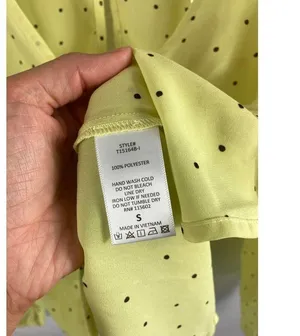 Lush Clothing NWT Polka dot v neck blouse thumbnail 3