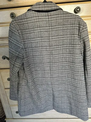 American Eagle Outfitters Plaid Blazer in Brown thumbnail 7