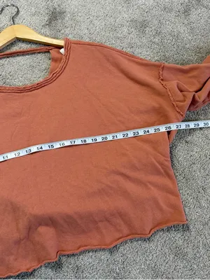 aerie Women’s Weekend Pretty Back Sweatshirt Longsleeve in Clay S thumbnail 9