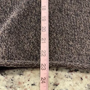 J Jill Women's Gray Brown Speckled Knit Quarter Zip Mock‎ Neck Sweater Small thumbnail 7
