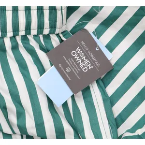 NWT Grayson Threads Patricks Day Striped Graphic Boxer Pants Green Stripe XXS thumbnail 6
