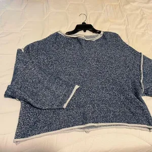 POL Blue Sweater thumbnail 1