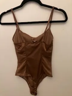 SKIMS NWT Glissenette Scoop Bodysuit M thumbnail 2