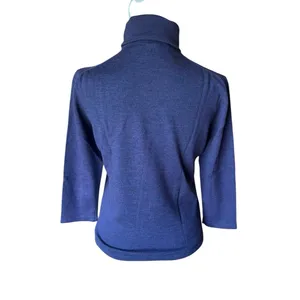 Brooks Brothers Cashwool Soft Ribbed Knit Turtleneck Sweater Womens Small thumbnail 2