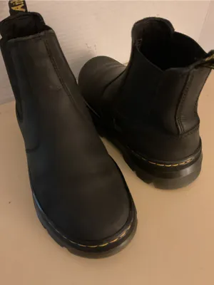 Dr. Martens women Black Chelsea Combat Embury boots US 5 thumbnail 2