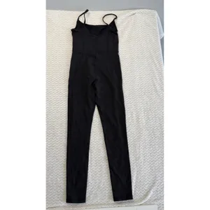Le Fou by Wilfred Black Spaghetti Strap Unitard Jumpsuit XS Ankle Length thumbnail 2