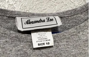 Grey top Gray Size M thumbnail 2