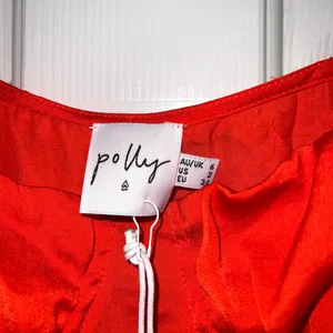 Princess Polly The Charm Mini Dress in Red Size 2 New with tag thumbnail 11