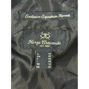 Horze Crescendo Cadence Navy Blue Quilted Equestrian Vest Women US 12 WIN16 thumbnail 3