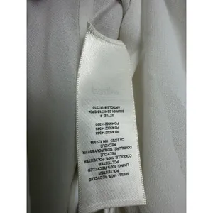 Wilfred Aritzia White Silky Semi Sheer Tie Front Sleeveless Blouse Size Small thumbnail 7