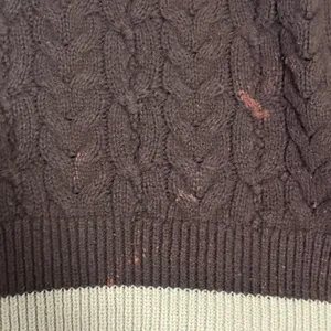 Altar'd State Brown and Cream Knit Sweater thumbnail 4