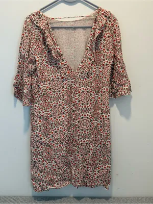 Anthropologie see U soon Floral Dress size XS thumbnail 2