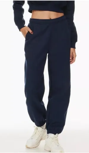 Aritzia Sweatfleece Mega Fit Cozy Jogger Sweatpants size XS navy blue thumbnail 1