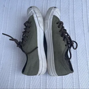 Converse Jack Purcell Unisex Mens 4 Women 5.5‎ JP Signature Ox Shoes Olive Green thumbnail 6