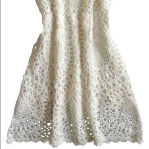 ✨ Olivia Sky Cream Crochet Short Casual Dress✨ thumbnail 5