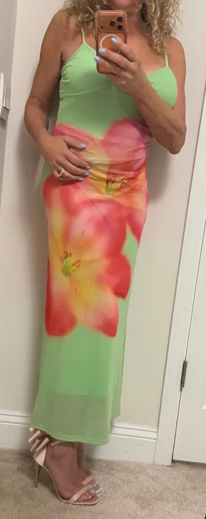 Madden Girl floral dress thumbnail 1