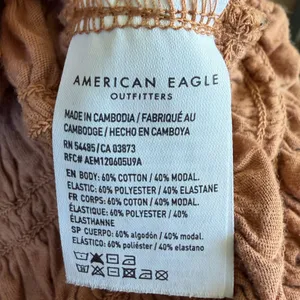American Eagle Womens Brown Floral Crop Top thumbnail 4