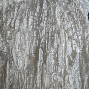 Vintage Nostalgia Lace Maxi Dress‎ Cream Romantic Cottagecore Small Deadstock thumbnail 15