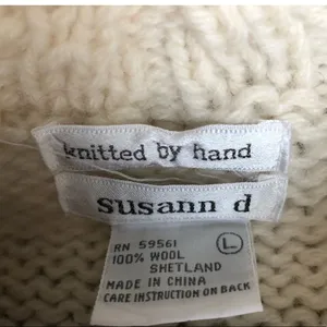 Vintage Susann D hand knitted Aztec Sweater thumbnail 5