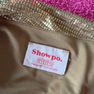 Showpo Gold Metallic Dress thumbnail 6