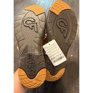 Coface Size 9 Flip Flop Sandals Brown‎ Orthotic Arch Support Yoga Mat Sole NEW thumbnail 3