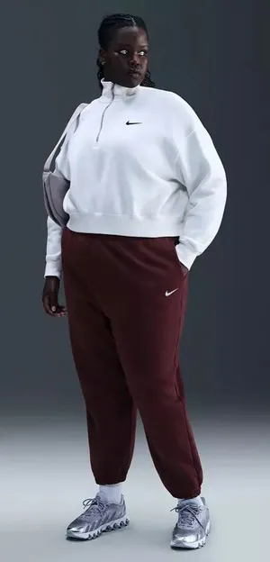 Nike Women's Sportswear Phoenix Fleece High-Waisted Oversized Sweatpants - XXL thumbnail 1