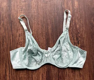 Vintage Women’s Maidenform Lace Sheer Floral Bra - Size 36B thumbnail 1