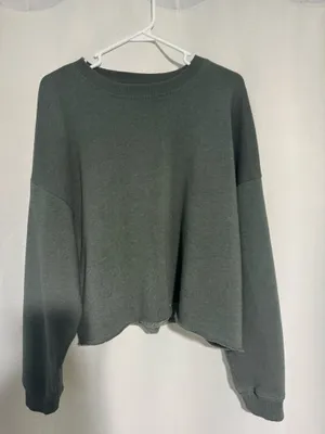 American Eagle Green Crewneck Sweatshirt thumbnail 1