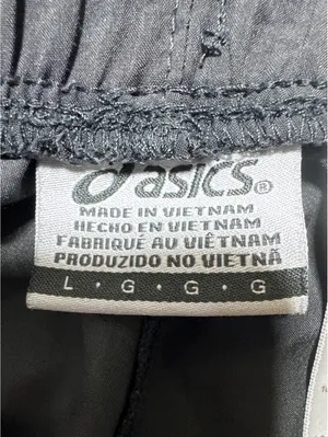 Asics Women’s Black Camouflage Athletic Jogger Pants Size L thumbnail 5