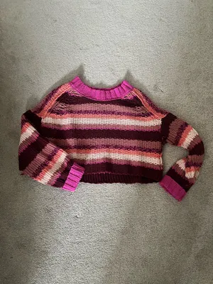 Free People Sweater Knit Cropped thumbnail 2