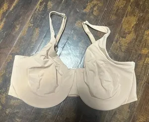 Skims nude lightly lined 44DDDD full coverage bra thumbnail 1