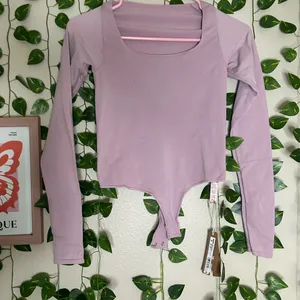 Skims Essentials Bodysuit Dusk Small/medium NWT women’s preppy hot trending thumbnail 2
