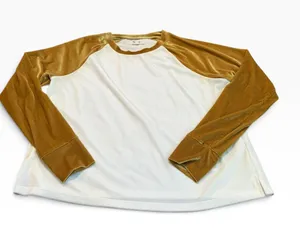 MADEWELL velvet baseball tee thumbnail 1