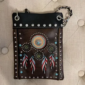 Western Dreamcatcher Feather Purse thumbnail 1