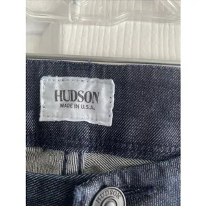 Hudson Beth Baby Bootcut Womens Size 27 Dark Wash Flap Pocket Jeans Denim USA‎ thumbnail 3