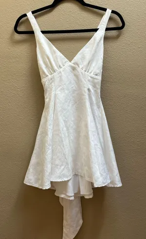 Lucy in the Sky Mini Dress White thumbnail 1