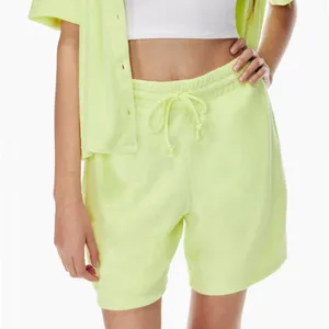 Wilfred‎ Free Popsicle 7“ Short Sz XL in Chamomile Yellow French Terry Cloth thumbnail 1