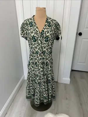 Jude Connally Floral Tiered Midi Dress thumbnail 2