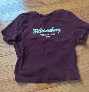 Garage Burgundy Graphic Tee thumbnail 1